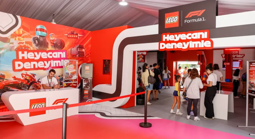 LEGO® Türkiye ile Formula 1® Yarış Heyecanı İstanbul’a geldi!