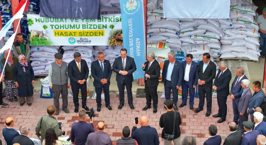 Manisa'da Üreticilere 525 Ton Hububat ve Yem Tohumu Desteği