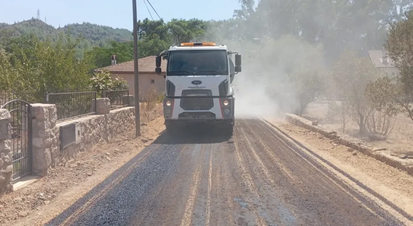 Marmaris'te Bördübet Yolları Yenileniyor