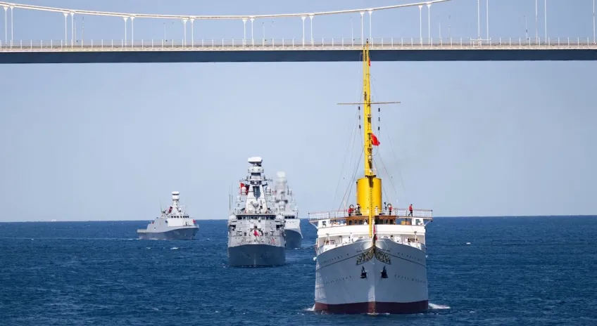 Mavi Vatan’ın Koruyucuları İstanbul Boğazı’nda