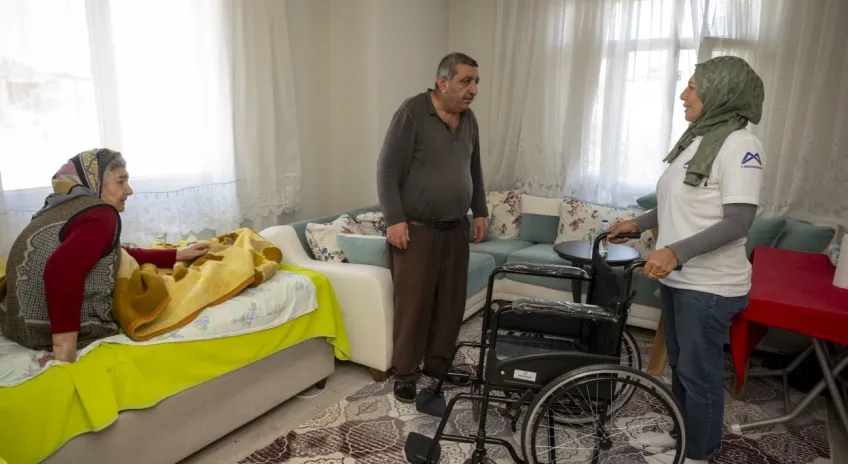Mersin Büyükşehir’den Engelli Bireylere Yaşamı Kolaylaştıran Destek