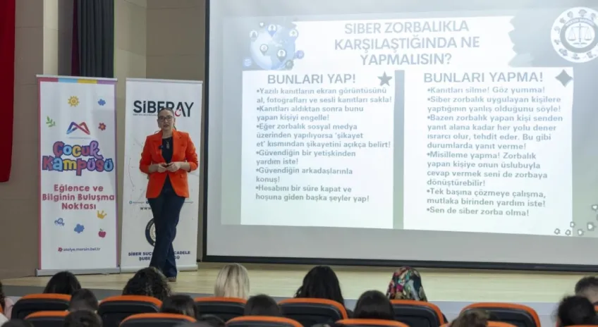 Mersin Büyükşehir’den Miniklere Siber Güvenlik Dersi