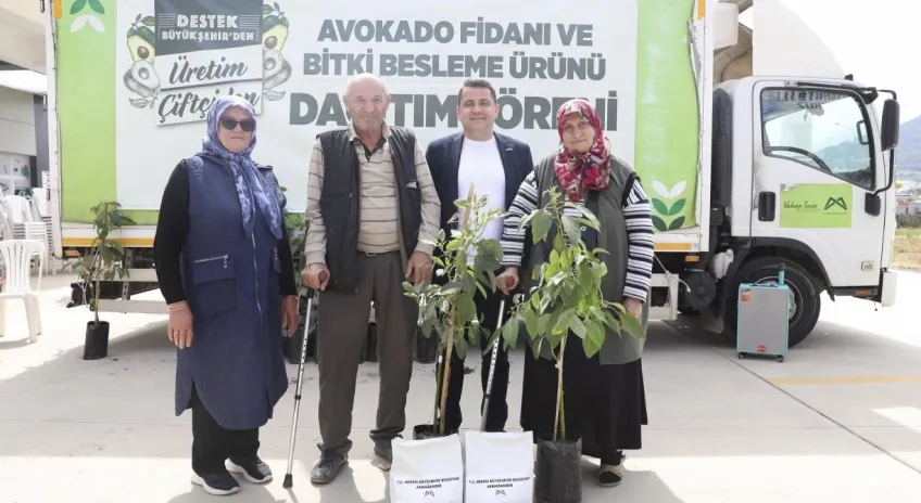 Mersin Büyükşehir’den Üreticiye Tam Destek