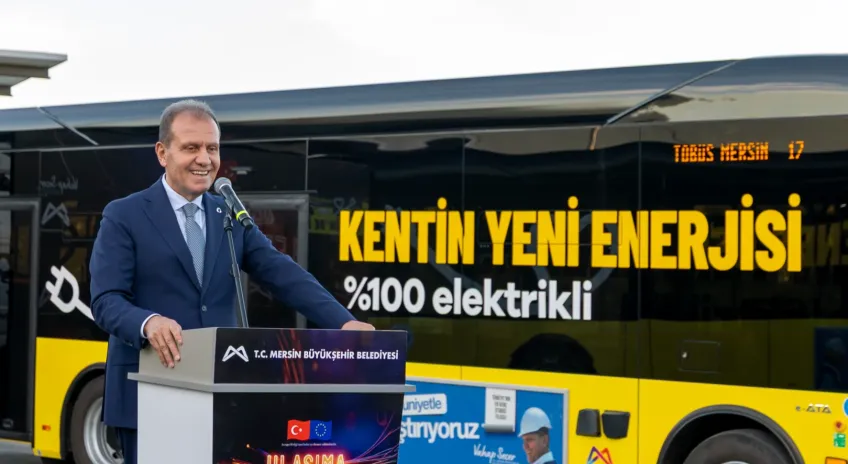 Mersin'de Elektrikli Ulaşıma Dev Yatırım