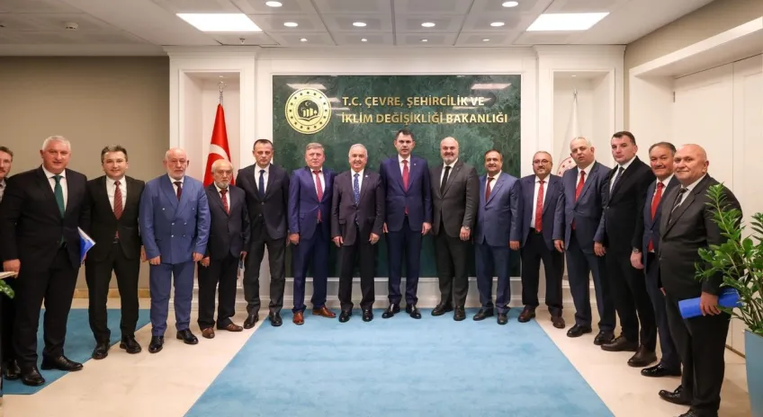 Mete Bahadır Yılmaz, Murat Kurum'u ziyaret etti