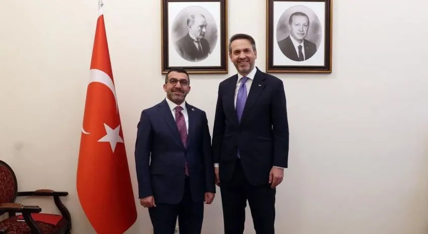 Milletvekili Adem Çalkın’dan Enerji ve Tabii Kaynaklar Bakanı’na ziyaret
