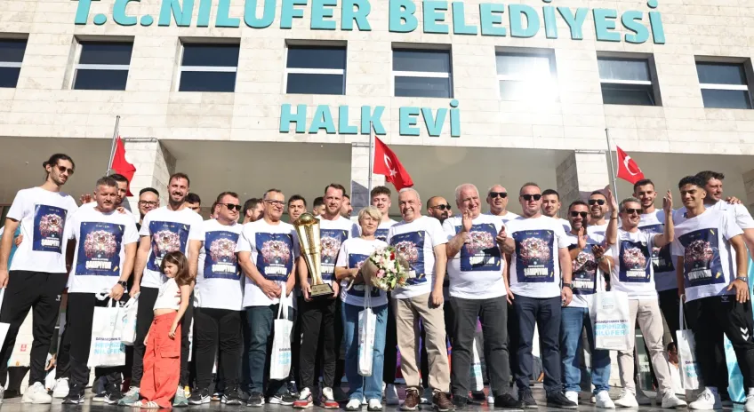 Nilüfer Belediyespor, Süper Kupa’yı Nilüfer’e Getirdi