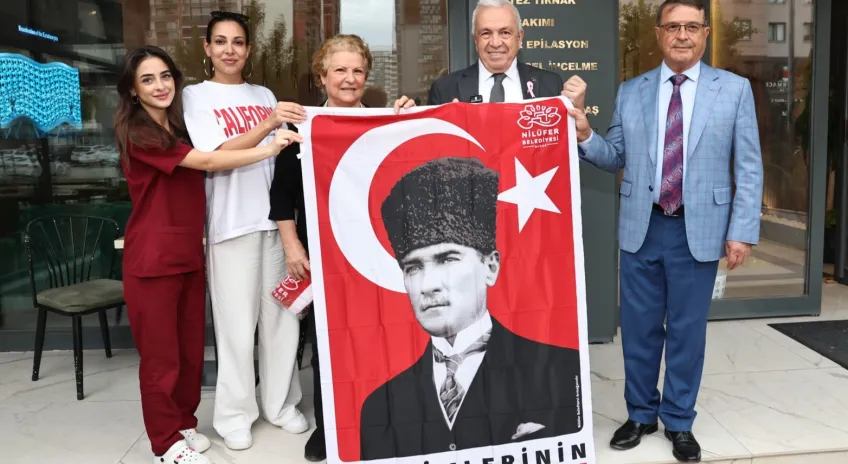 Nilüfer’de Cumhuriyetin 102’nci Yıl Heyecanı