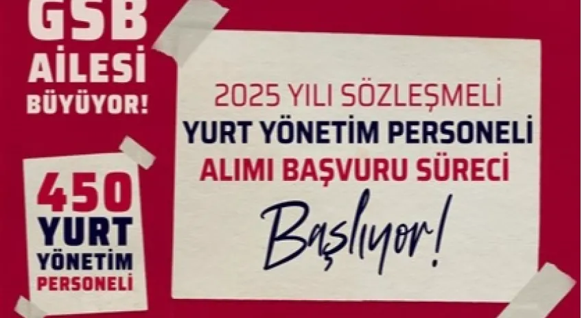 O Bakanlık 450 Sözleşmeli Personel Alacak. Son Gün 12 Eylül Kaçırmayın