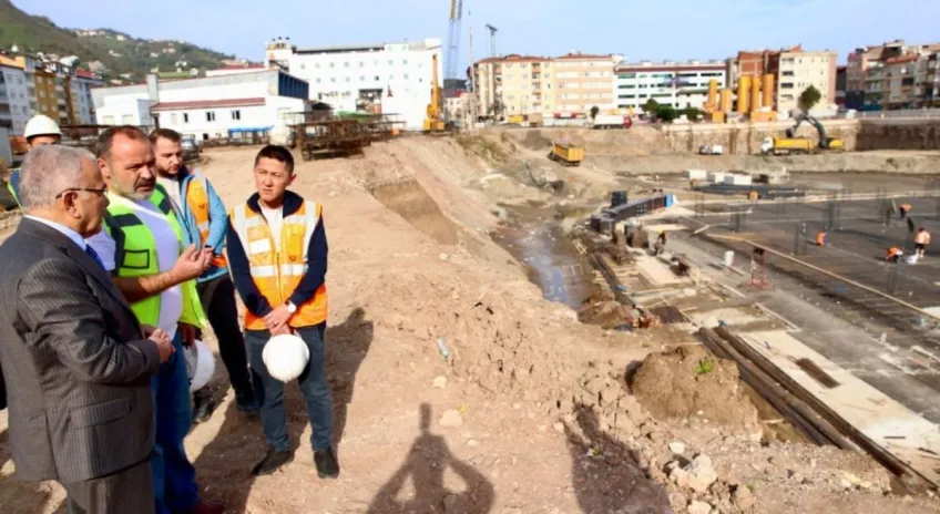 Ordu’da “Milet Bahçesi” İnşaatı Hızla İlerliyor: Başkan Güler İncelemelerde Bulundu