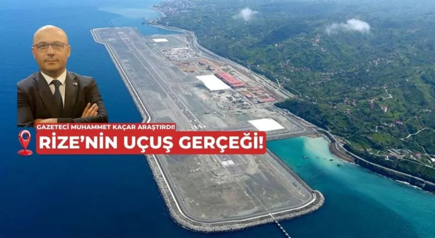 Rize’nin uçuş gerçeği ortaya çıktı; Söylenti çok, girişim yok!”