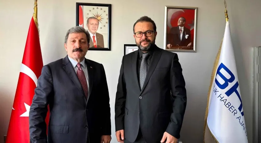 Samsun Valisi Orhan Tavlı'dan Gazeteci Said Çetintaş'a anlamlı ziyaret