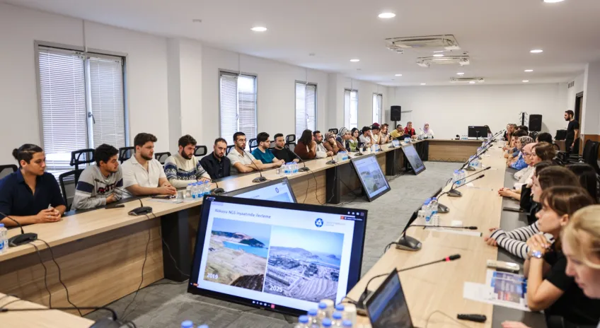 Sinop Üniversitesi Öğrencileri Akkuyu NGS Sahasını Ziyaret Etti