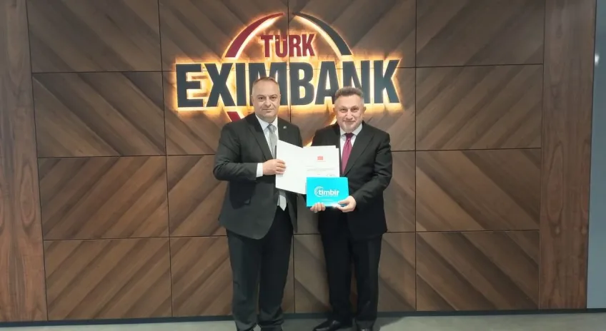 TİMBİR Genel Başkan Yardımcısı Muammer Baloğlu’ndan Türk Eximbank Genel Müdürü Ali Güney’e ziyaret