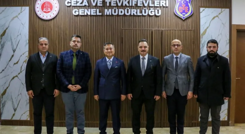 TİMBİR heyetinden Ceza ve Tevkifevleri Genel Müdürü Yıldırım’a ziyaret
