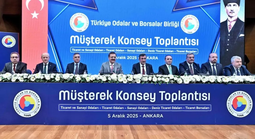 TOBB tarafından müşterek konsey toplantısı yapıldı
