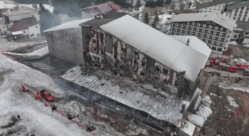 Uludağ’daki otel yangınına ilişkin rapor tamamlandı