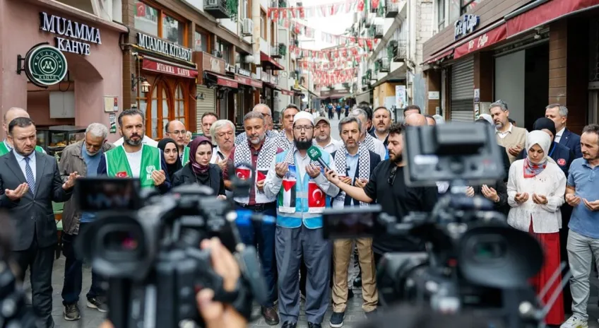 Üsküdar’da esnaf bir günlük gelirini Gazze'ye bağışlıyor