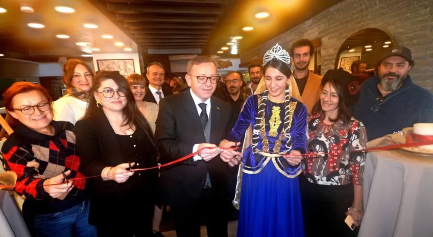 V. Uluslararası Sanat Çalıştayı Resim Sergisi Sarıkamış’ta açıldı