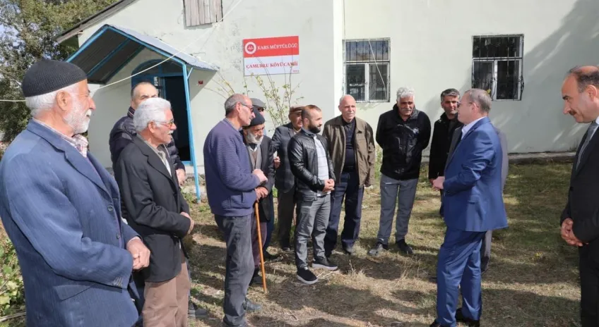 Vali Ziya Polat’tan köy ziyaretleri: Vatandaşlarla buluştu, öğrencilerle oyun oynadı
