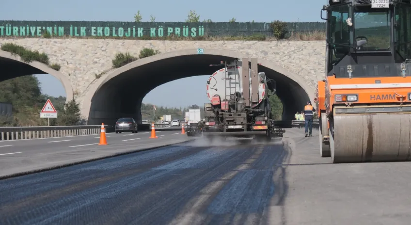 Yavuz Sultan Selim Köprüsü ve Kuzey Çevre Otoyolu İşletmesi’nden Sürdürülebilir Asfalt Projesi