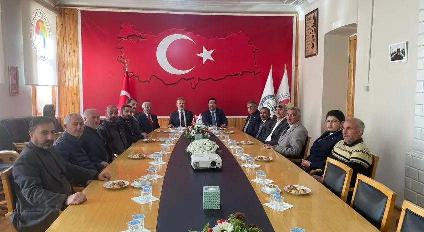 Yeniden Refah Partisi heyetinden Kars Ticaret ve Sanayi Odası’na ziyaret